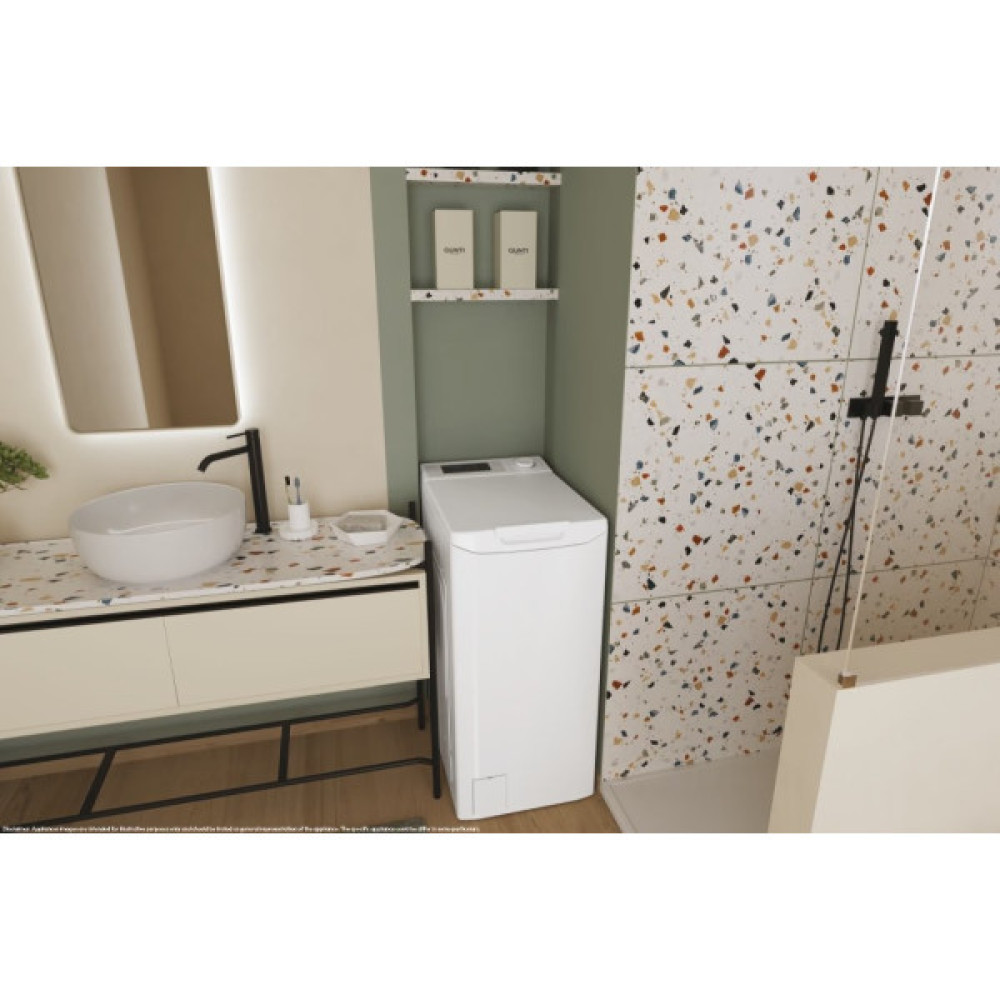 Пральна машина Candy вертикальна, 7кг, 1200, A+++, 60см, дисплей, білий