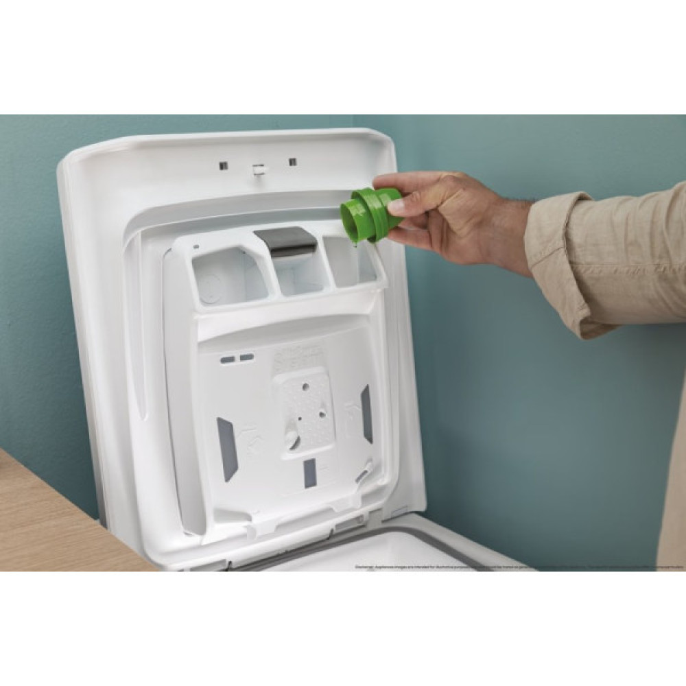 Пральна машина Candy вертикальна, 7кг, 1200, A+++, 60см, дисплей, білий