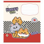 Зошит Школярик Happy one 12 аркушів коса лінія (012-3532C) Зошит Школярик Happy one 12 аркушів коса лінія (012-3532C)