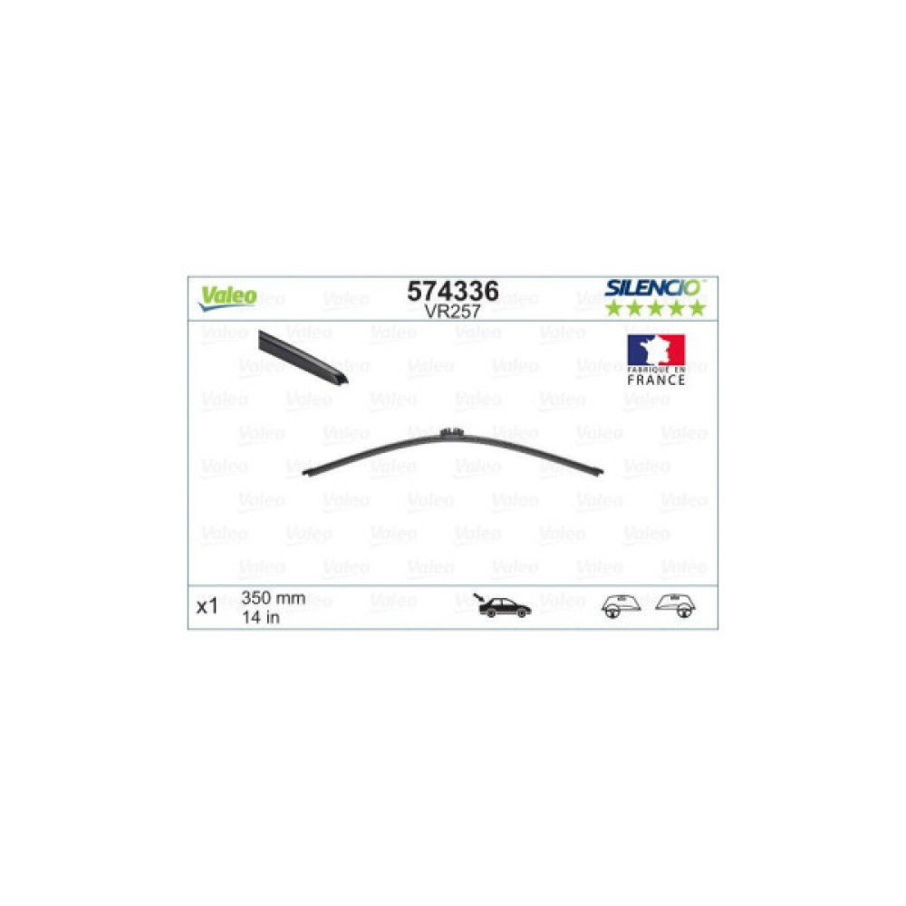 Щітка склоочисника Valeo 574336 Щітка склоочисника Valeo 574336
