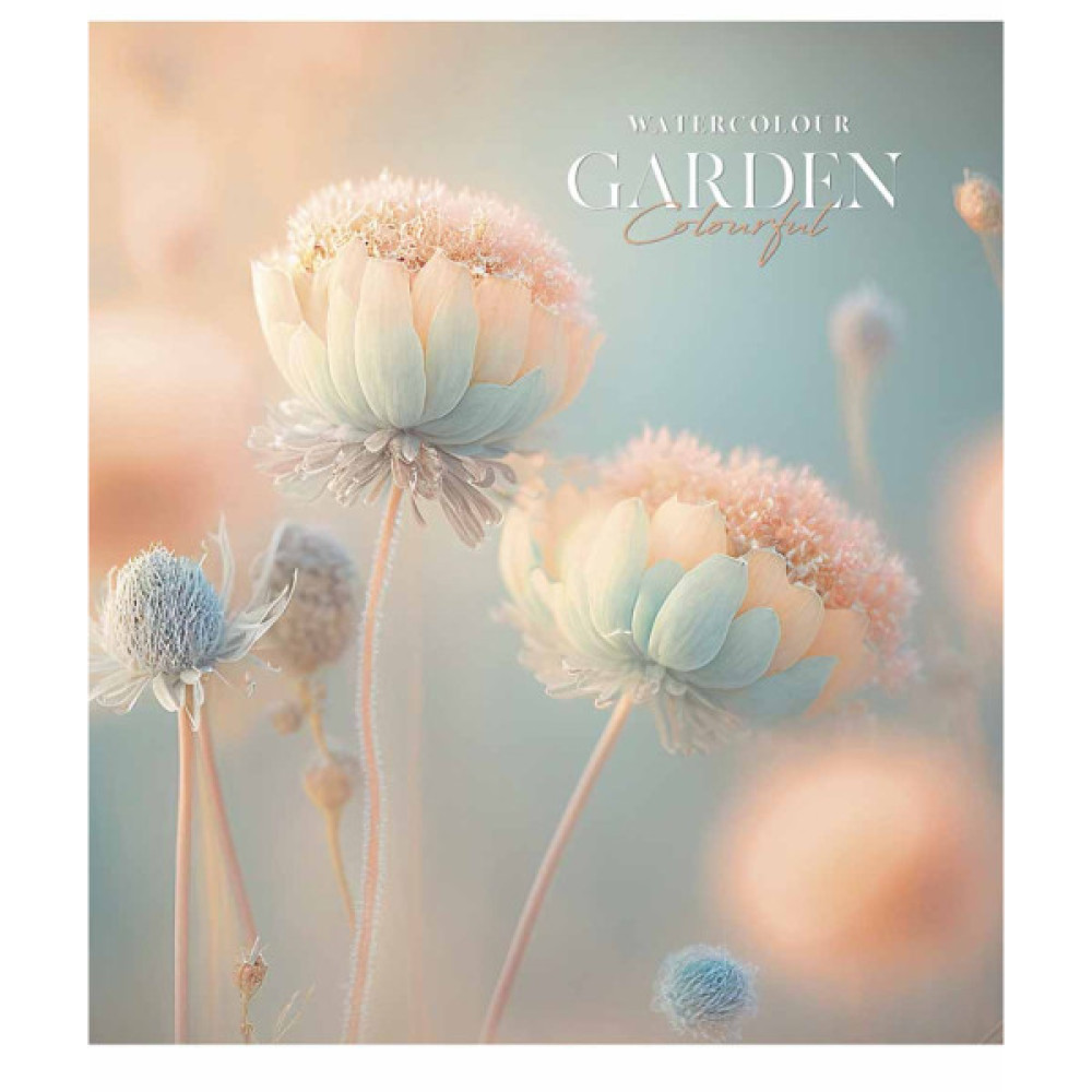 Зошит Школярик Macro garden 96 аркушів лінія (096-3247L)