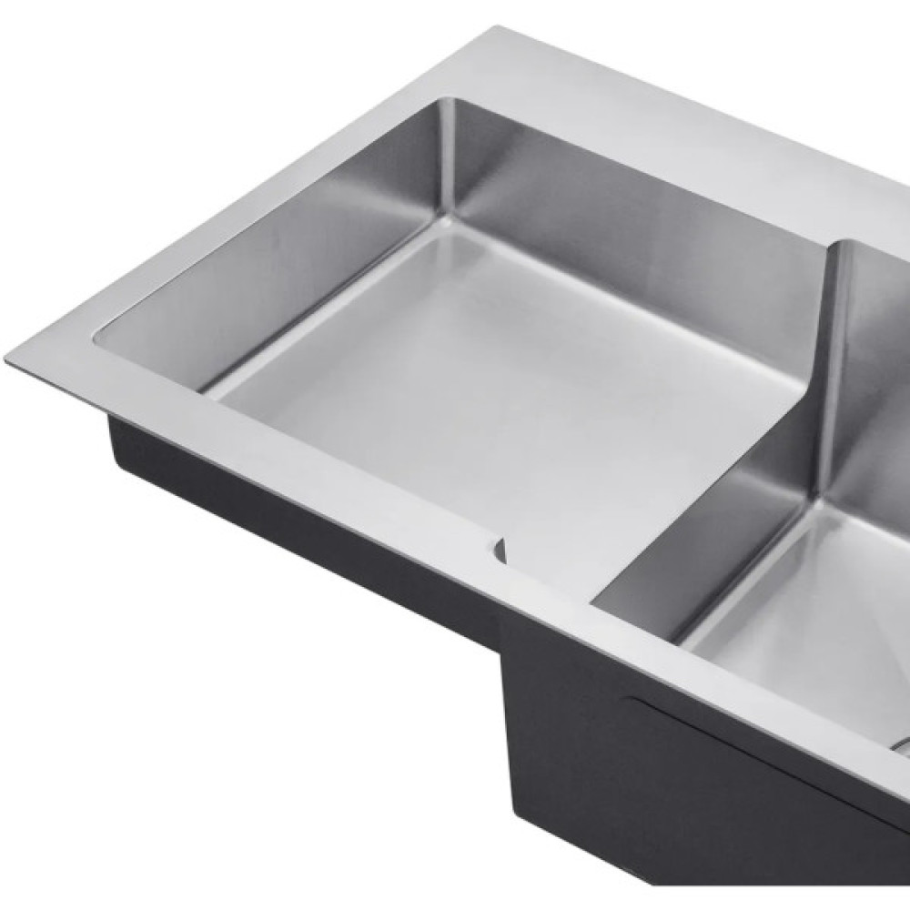 Мийка кухонна Kroner Geburstet-7848RHM (CV030022)