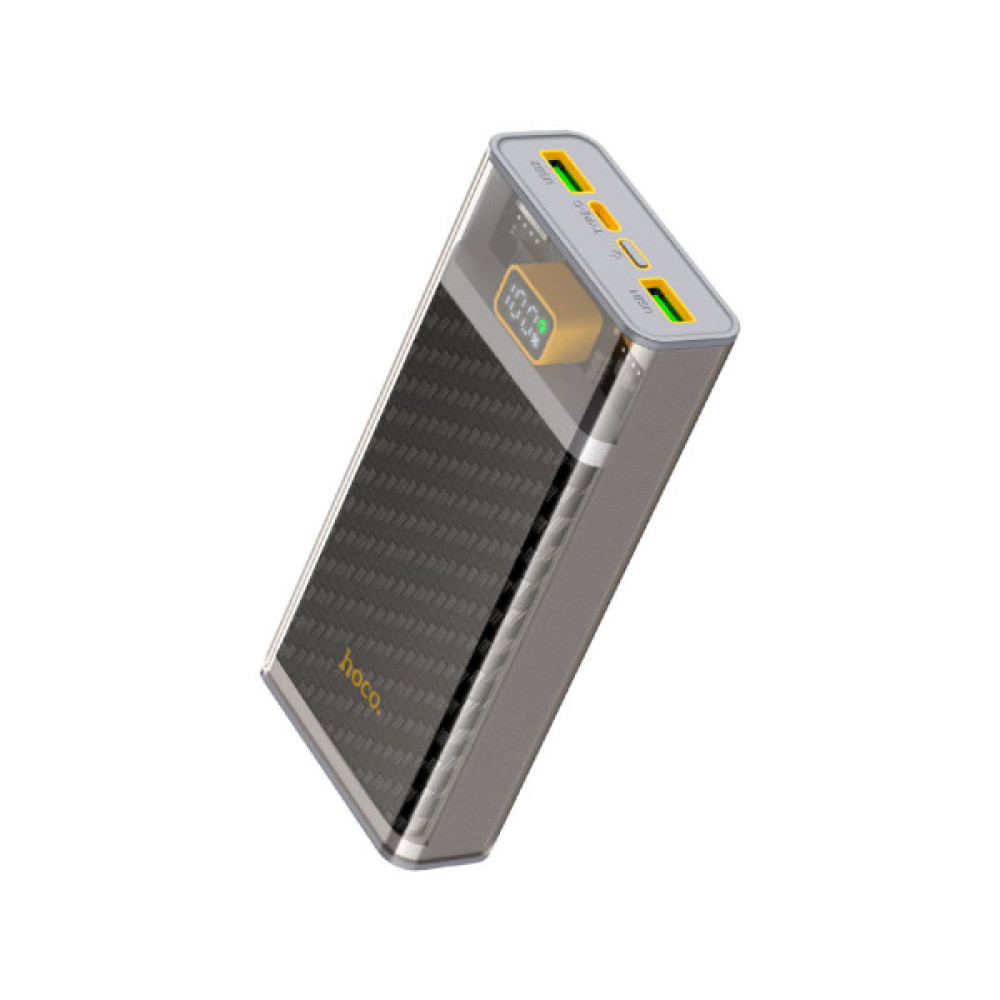 Батарея універсальна HOCO 20000mAh, 22.5W, Black (J103A / 45366)