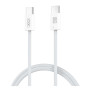 Дата кабель USB-C to USB-C 1.0m 60W white XO (NBQ273_C_White)