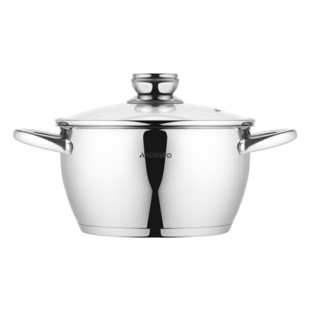 Каструля Ardesto Gemini Lucca, 4.2л, нержавіюча сталь (AR4342LC)