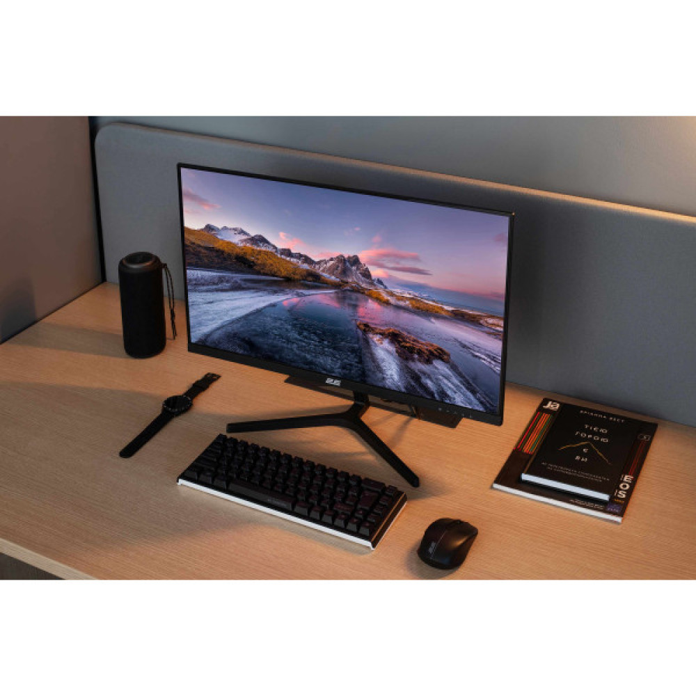 Монітор 2E 23.8" D2425B D-Sub, HDMI, MM, IPS, 100Hz, FreeSync