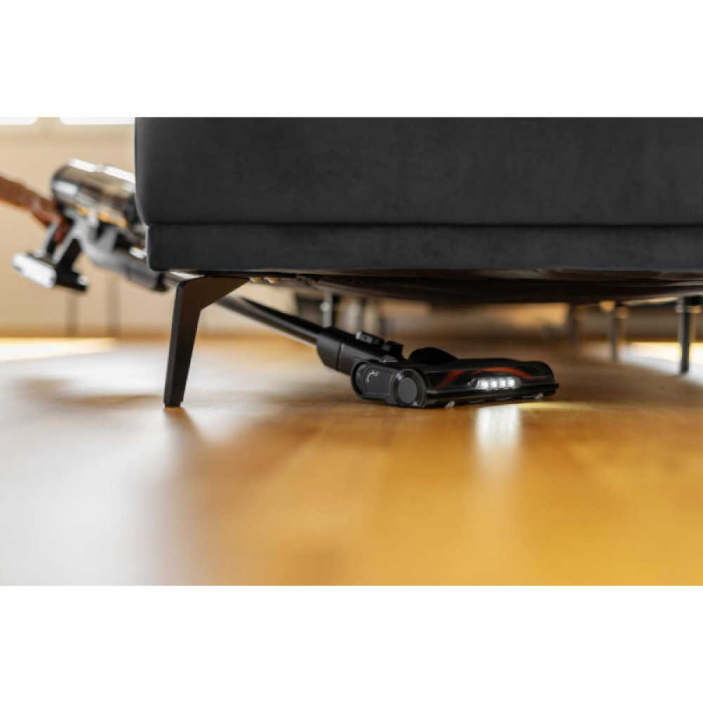 Gorenje Пилосос Gorenje бездротовий, 60Вт, конт пил -0.6л, автон. робота до 50хв, HEPA, 2 в 1, підсвічування, індикатор, щітка- електротурбо, сірий