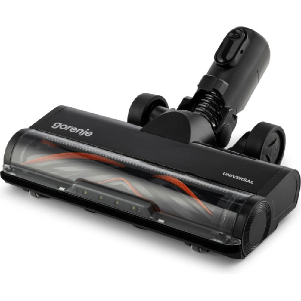 Gorenje Пилосос Gorenje бездротовий, 60Вт, конт пил -0.6л, автон. робота до 50хв, HEPA, 2 в 1, підсвічування, індикатор, щітка- електротурбо, сірий