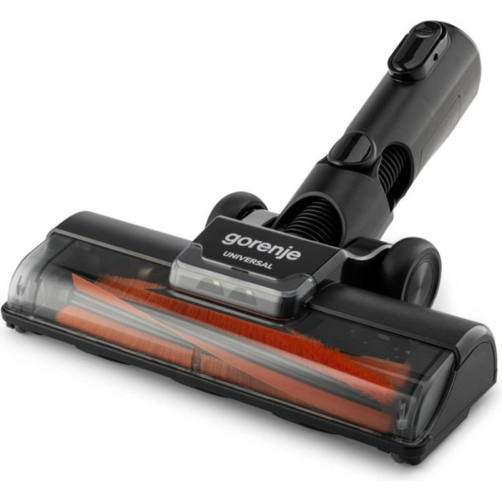 Gorenje Пилосос Gorenje бездротовий, 60Вт, конт пил -0.6л, автон. робота до 50хв, HEPA, 2 в 1, підсвічування, індикатор, щітка- електротурбо, сірий