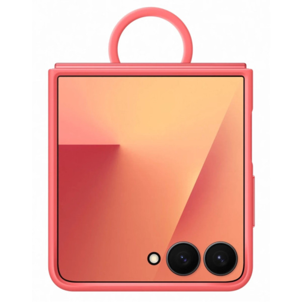 Чохол до мобільного телефона Samsung Silicone with Ring Galaxy Flip 7 Red (EF-PF766TREGUA) Чохол до мобільного телефона Samsung Silicone with Ring Galaxy Flip 7 Red (EF-PF766TREGUA)