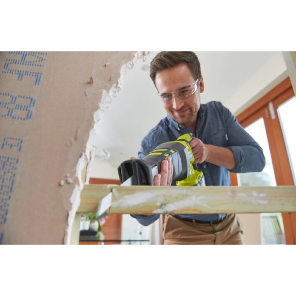 Пила шабельна акумуляторна Ryobi ONE+ R18RS-0 18В пропил 200мм хід 28мм 2.4кг без АКБ та ЗП