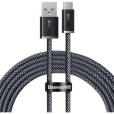 Дата кабель USB 2.0 AM to USB-C 2.0m 5A Gray Baseus (CALD000716)