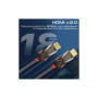 Кабель мультимедійний HDMI M to HDMI M 15.0m V2.0 Promate (prolink4k60-15m)