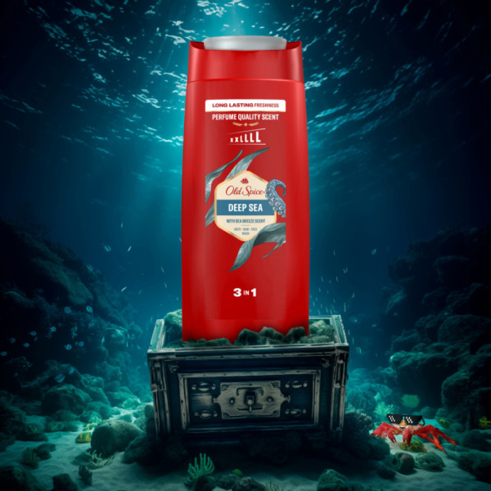 Гель для душу Old Spice Deep Sea 675 мл (8700216011365)