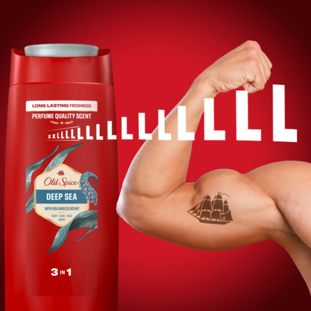 Гель для душу Old Spice Deep Sea 675 мл (8700216011365)