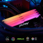 Пам'ять ПК Kingston DDR4 32GB KIT (16GBx2) 3600 FURY Beast RGB Пам'ять ПК Kingston DDR4 32GB KIT (16GBx2) 3600 FURY Beast RGB