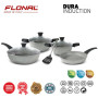 Набір посуду Flonal Dura Induction 8 предметів (DUISET08PZ) Набір посуду Flonal Dura Induction 8 предметів (DUISET08PZ)