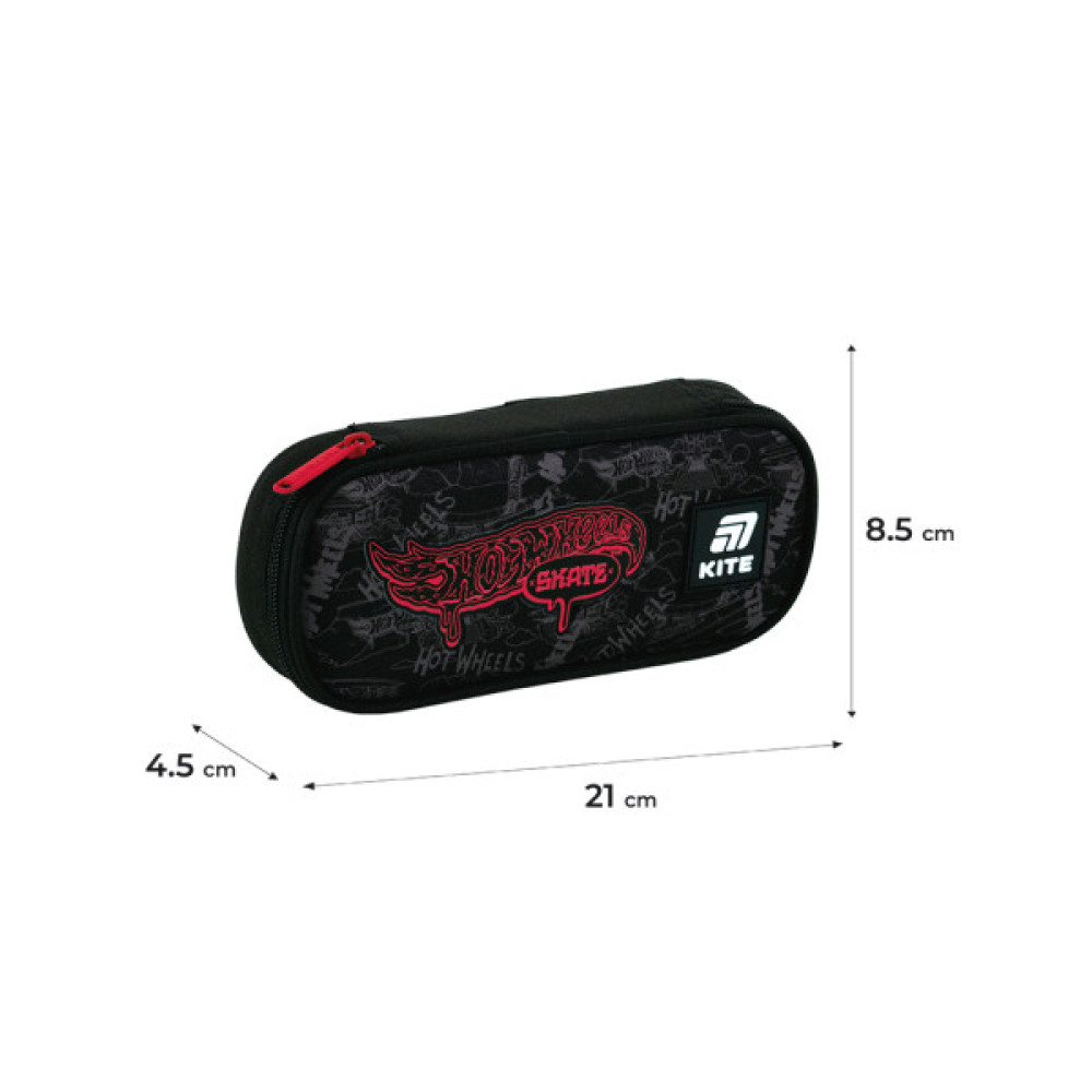 Пенал Kite 662-1 Hot Wheels Skate (HW25-662-1)