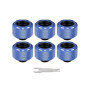 Фітинг для СРО ThermalTake Pacific C-Pro G1/4 PETG 16mm OD Fitting Kit - Blue (CL-W210-CU00BU-B) Фітинг для СРО ThermalTake Pacific C-Pro G1/4 PETG 16mm OD Fitting Kit - Blue (CL-W210-CU00BU-B)