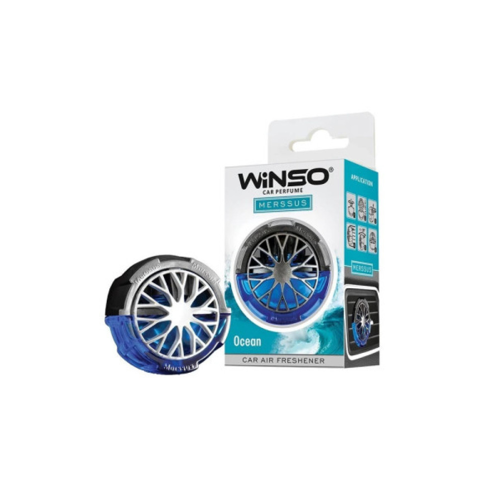 Ароматизатор для автомобіля WINSO Merssus Ocean 18мл (534500) Ароматизатор для автомобіля WINSO Merssus Ocean 18мл (534500)