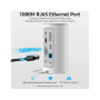 Концентратор VENTION USB3.1 Type-C to HDMI/VGA/USB3.0x3/RJ45/SD/TF/TRRS 3.5m/PD/DC100W12-in-1 (TPHWC-EU)