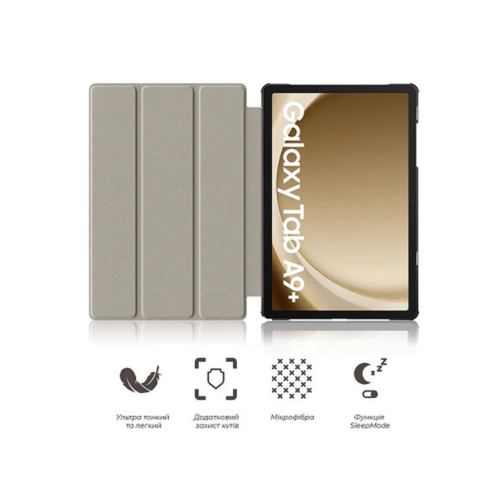 Чохол до планшета BeCover Smart Case Samsung Tab A9 Plus SM-X210/SM-X215/SM-X216 11.0" Gray (710309)