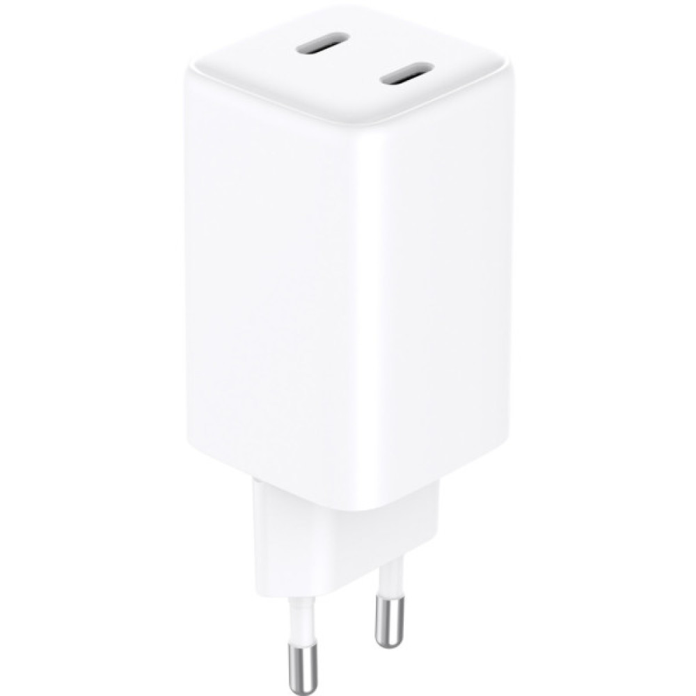 Зарядний пристрій Sandberg 2xUSB 65W (2xUSB-C) Gan III (441-56)