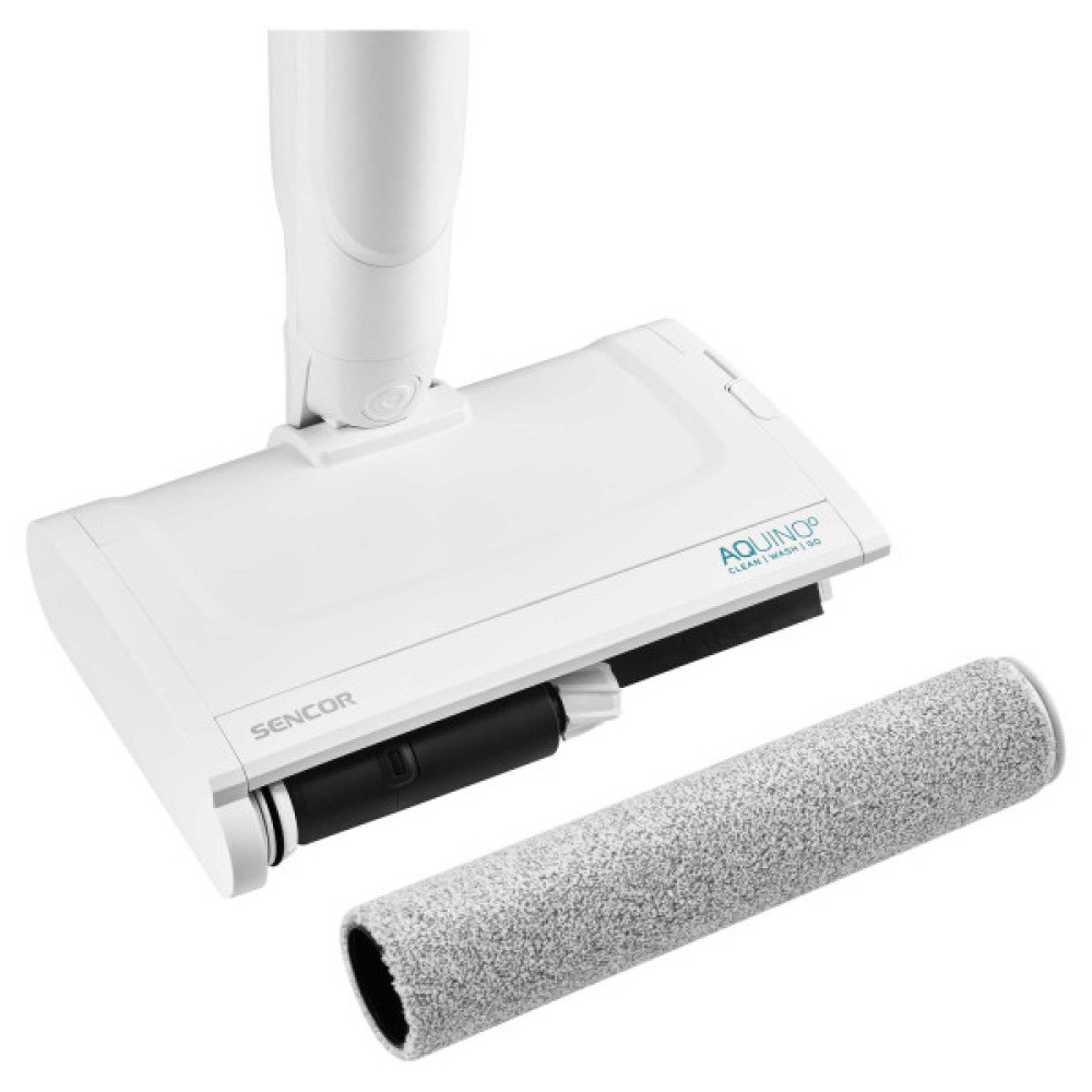Пилосос Sencor безпровідний миючий, конт для води-0.4л, автон. робота до 40хв, вага-2.8кг, НЕРА, білий