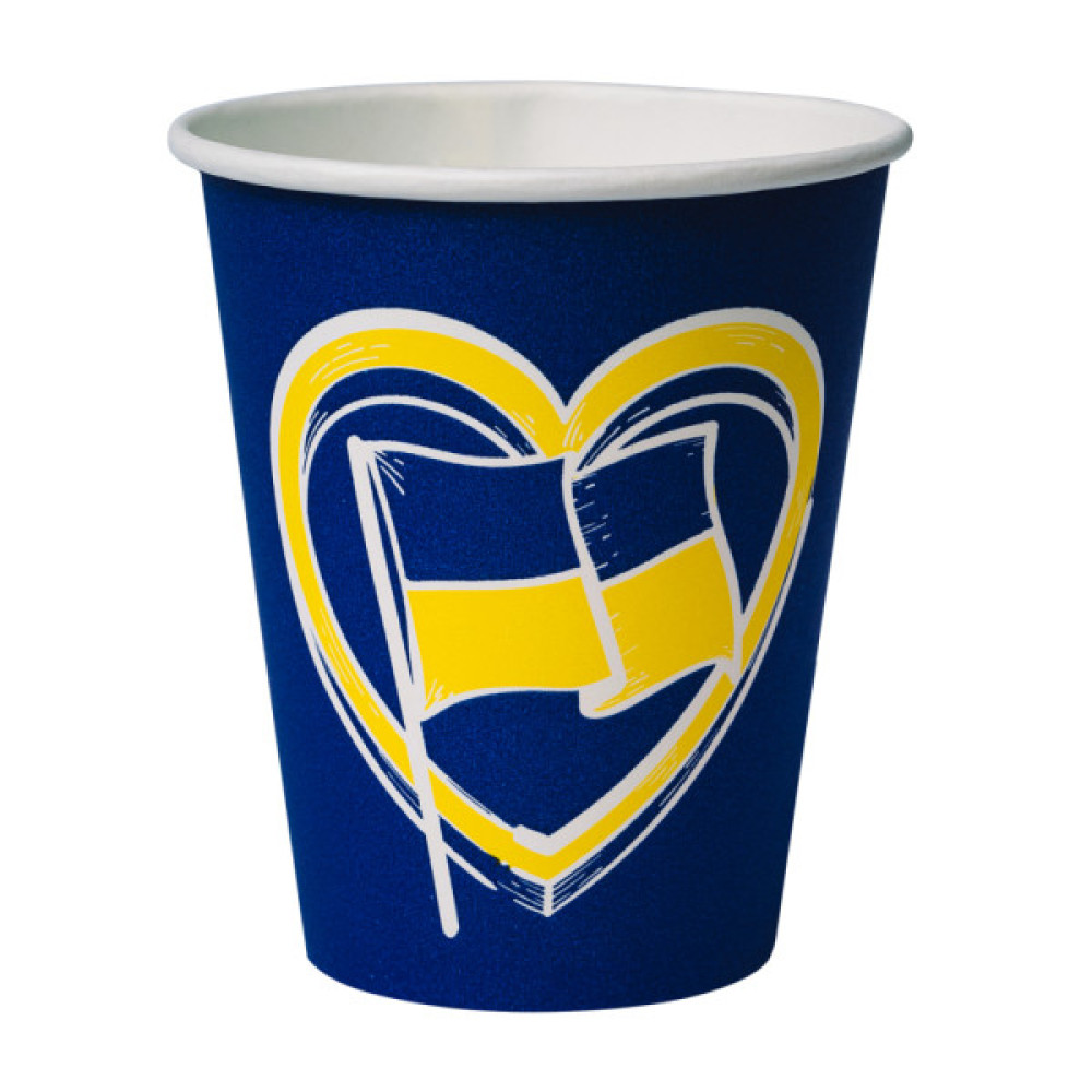 Стакани одноразові Україна PATRIOT паперові 250 мл 50 шт (CUP250PAT)
