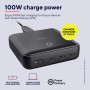 Зарядний пристрій Trust 3xUSB-C + USB-A 100W PD black (25242_TRUST) Зарядний пристрій Trust 3xUSB-C + USB-A 100W PD black (25242_TRUST)