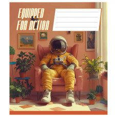 Зошит Школярик Equipped for action 36 аркушів клітинка (036-3519K) Зошит Школярик Equipped for action 36 аркушів клітинка (036-3519K)