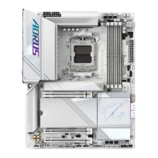 Материнська плата GIGABYTE X870E AORUS PRO ICE sAM5 X870 4xDDR5 M.2 HDMI Wi-Fi BT ATX білий