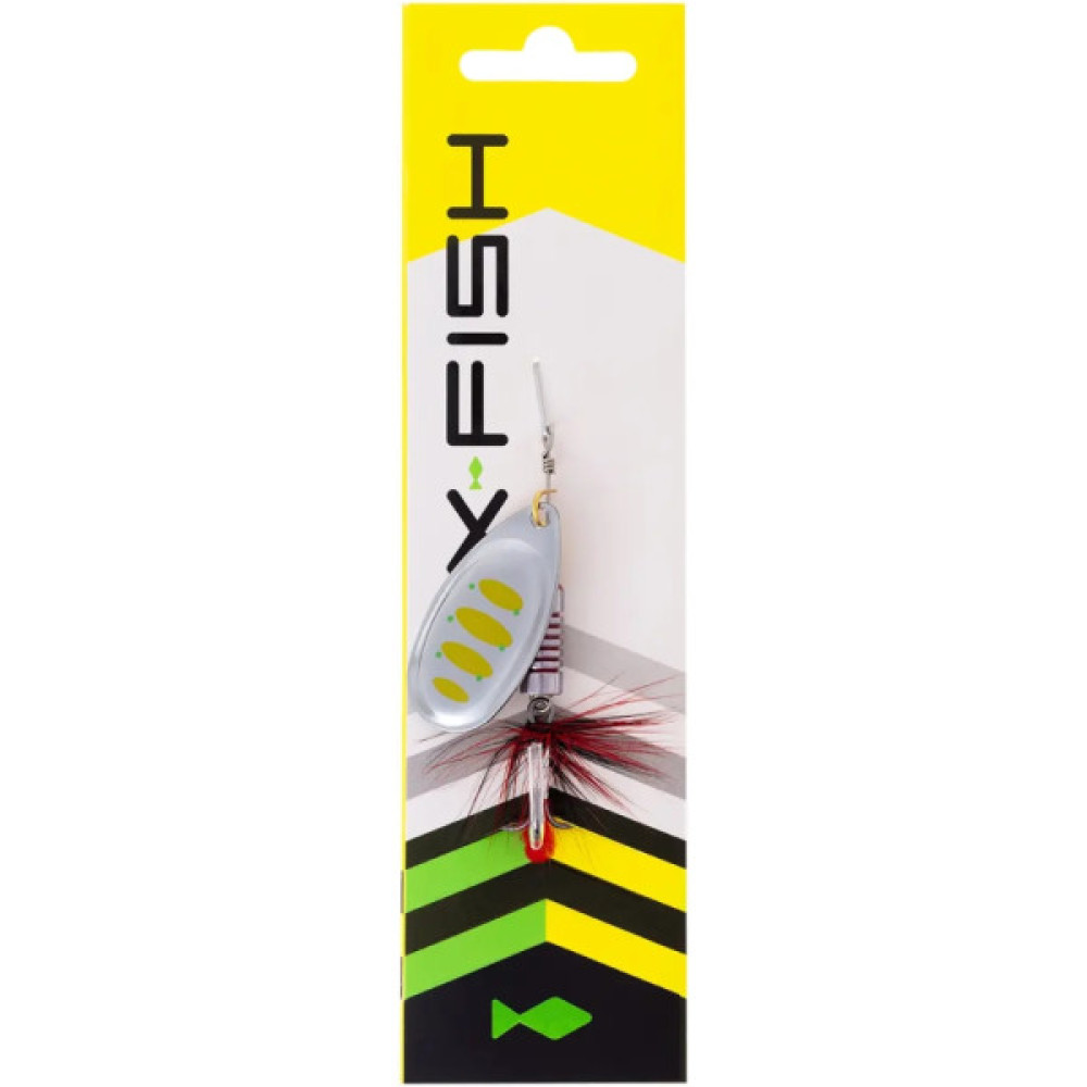Блешня X-Fish Termite 9.5g 4 Silver GRD (1917.06.70)