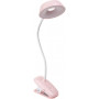 Настільна лампа Philips Donutclip 3Вт 4000K 1200мАг USB-A рожевий (929003179607) Настільна лампа Philips Donutclip 3Вт 4000K 1200мАг USB-A рожевий (929003179607)
