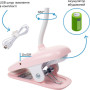 Настільна лампа Philips Donutclip 3Вт 4000K 1200мАг USB-A рожевий (929003179607) Настільна лампа Philips Donutclip 3Вт 4000K 1200мАг USB-A рожевий (929003179607)