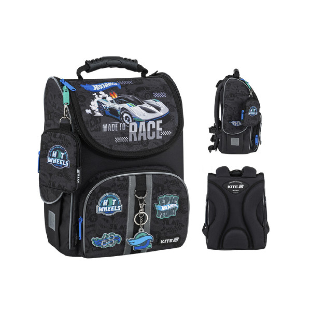 Портфель Kite Education 501 Hot Wheels (HW25-501S)