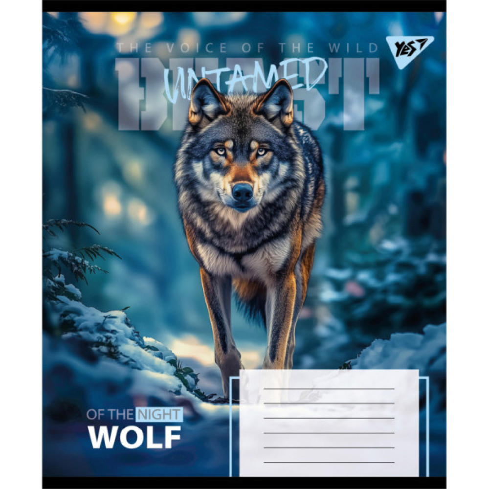 Зошит Yes The wild А5 96 аркушів лінія (767744)