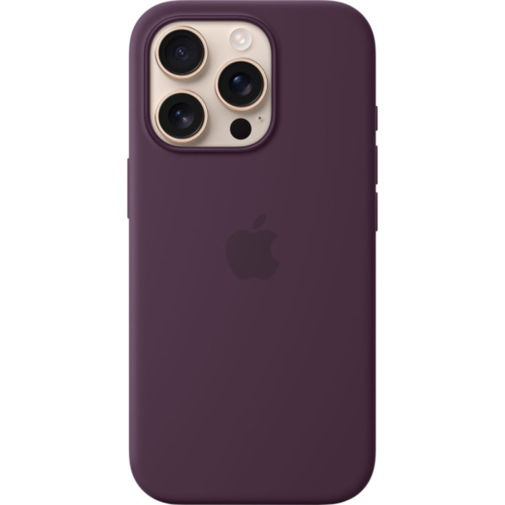 Чохол до мобільного телефона Apple iPhone16 Pro Silicone Case with MagSafe - Plum (MYYM3ZM/A)