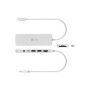 Концентратор J5create USB-C 6-in-1 2xUSB 3.2 + USB-C PD + HDMI 4K + SD/TF + 3.5mm white (JCD373EW-N)