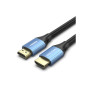 Кабель мультимедійний HDMI M to HDMI M 2.0m V2.0 4K60Hz blue VENTION (ALHSH)
