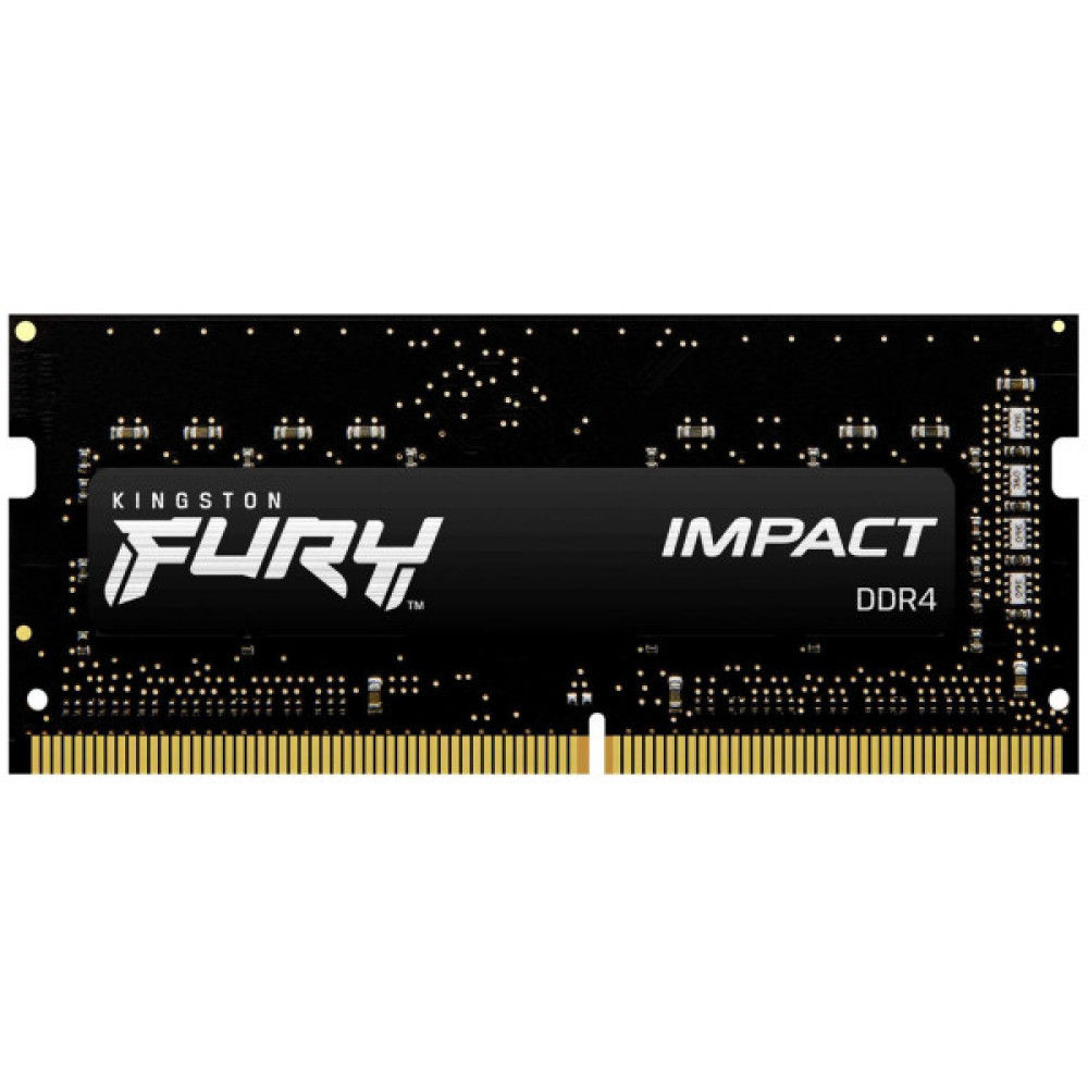 Пам'ять ноутбука Kingston DDR4 16GB 3200  FURY Impact