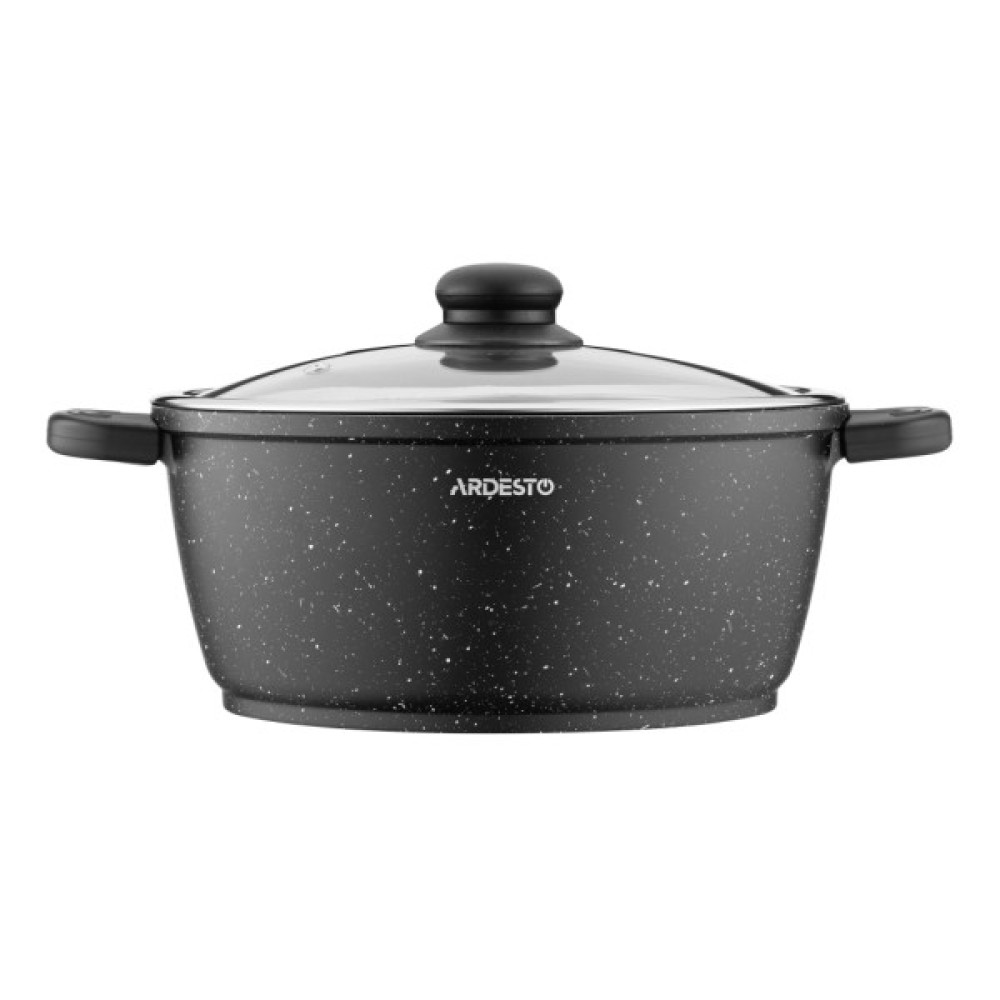 Набір посуду Ardesto Gemini Anzio, 6 предметів, чорний (AR1906AS)