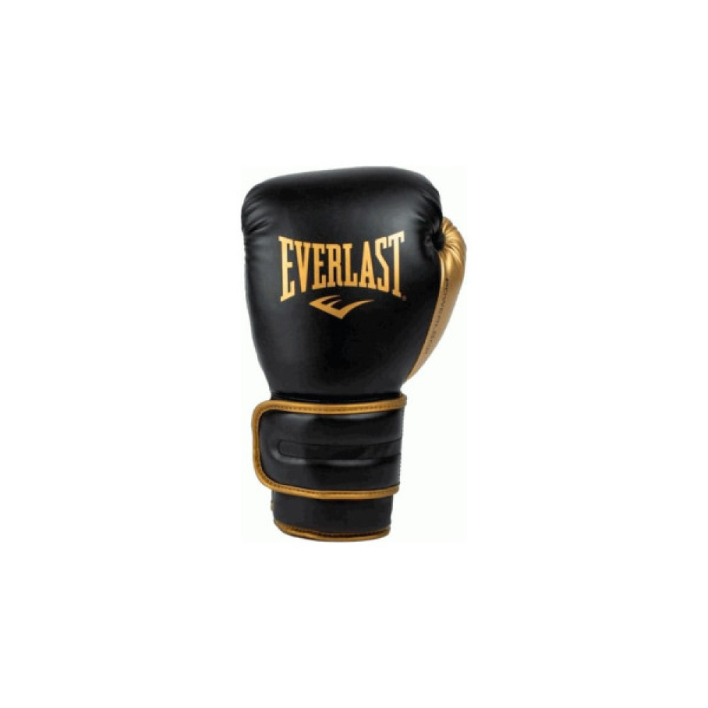 Боксерські рукавички Everlast Powerlock 2R Training Glove P00002665 чорний, золотий 16 унцій (009283611996)