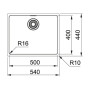 Мийка кухонна Franke Maris MRX 110-50/122.0598.741 (122.0598.741)