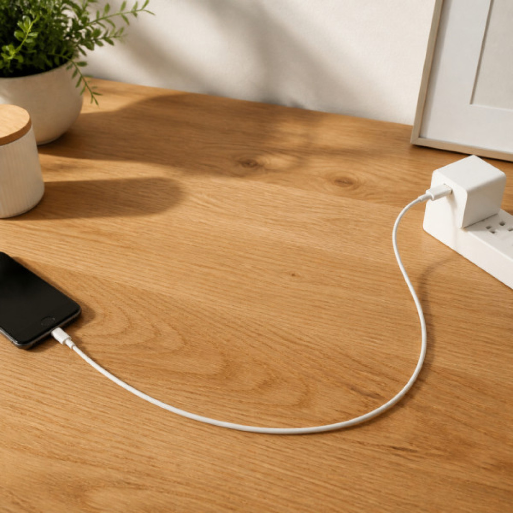 Дата кабель USB 2.0 AM to Lightning 1.0m 2.4A white XoKo (XK-CUL-100-WH)