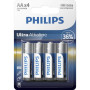 Батарейка Philips AA LR6 Ultra Alkaline * 4 (LR6E4B/10) Батарейка Philips AA LR6 Ultra Alkaline * 4 (LR6E4B/10)