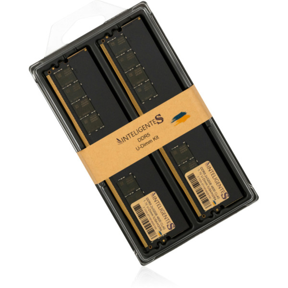 Модуль пам'яті для комп'ютера DDR5 64GB (2x32GB) 4800 MHz INTELIGENTES (IU5AIH2/64)