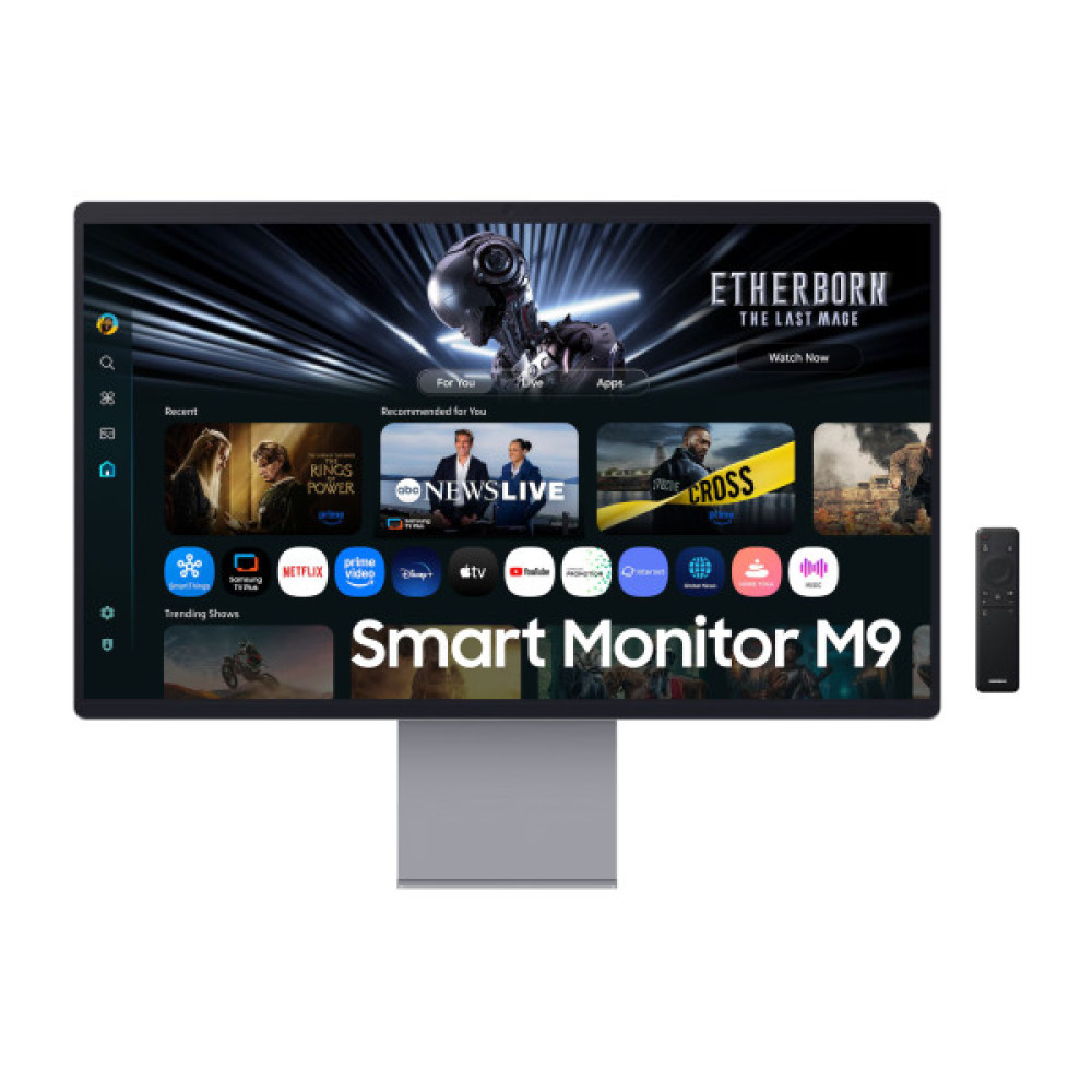 Монітор Samsung 32"S32FM902 HDMI, USB, Bluetooth, MM, OLED, 3840x2160, 165Hz, 0.03ms, HDR10+
