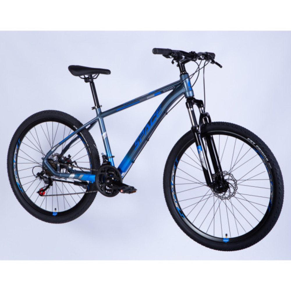 Велосипед Space 27.5" MERCURY DD FR рама-17" AL 2026 сіро-синій (OPS-SP-27.5-078)