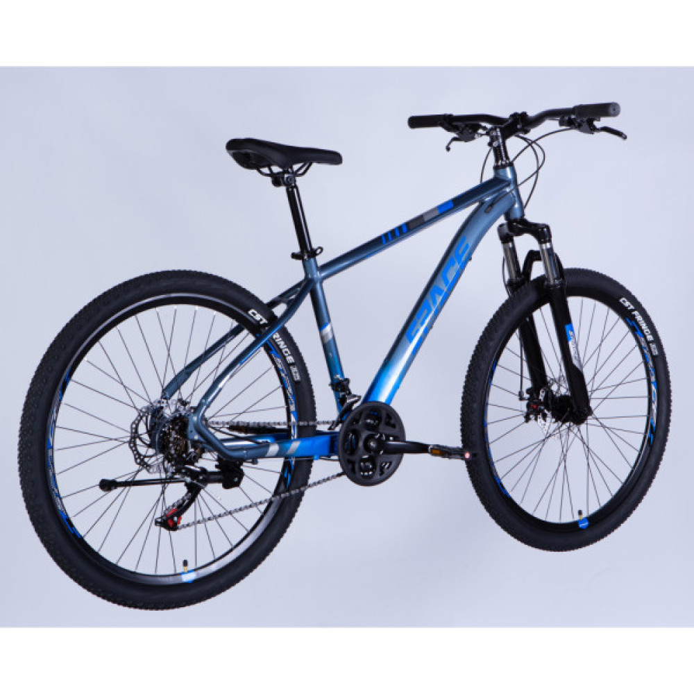 Велосипед Space 27.5" MERCURY DD FR рама-17" AL 2026 сіро-синій (OPS-SP-27.5-078)